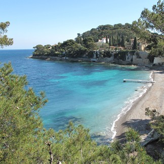 Plage à Saint Jean Cap Ferrat